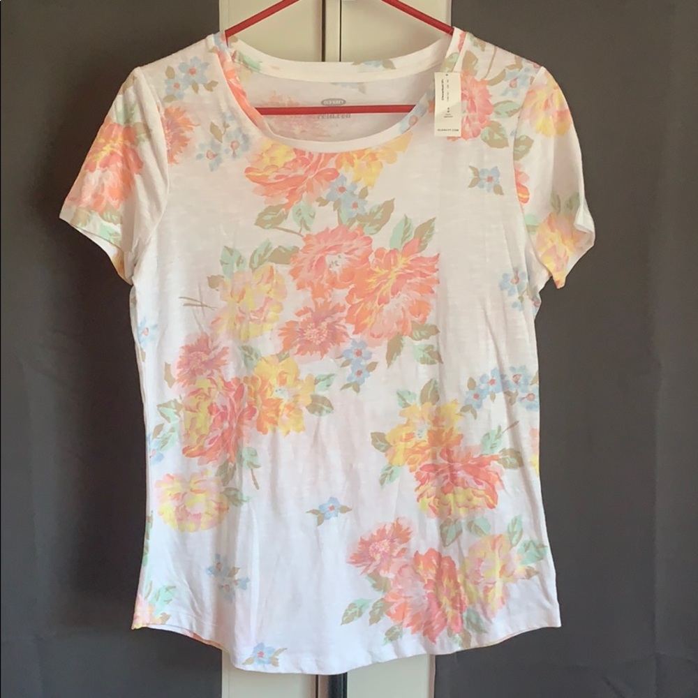 Floral T-shirt Small